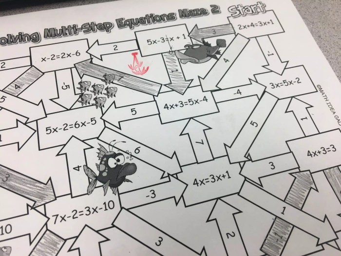 Solve multi step equations part 1 iready