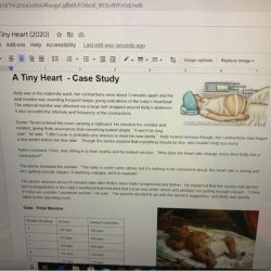 Tiny heart - case study answer key