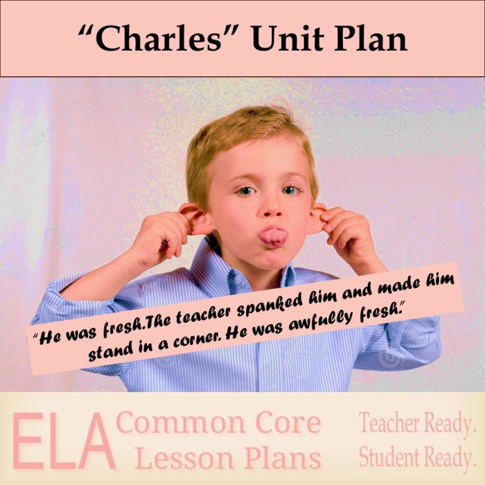 Charles by shirley jackson lesson plan