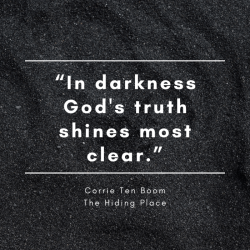 Corrie ten boom quotes from the hiding place