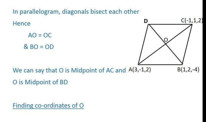 Parallelograms example tests parallelogram ppt powerpoint presentation