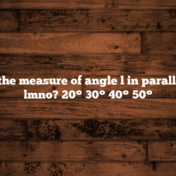 In parallelogram lmno what is the measure of angle n